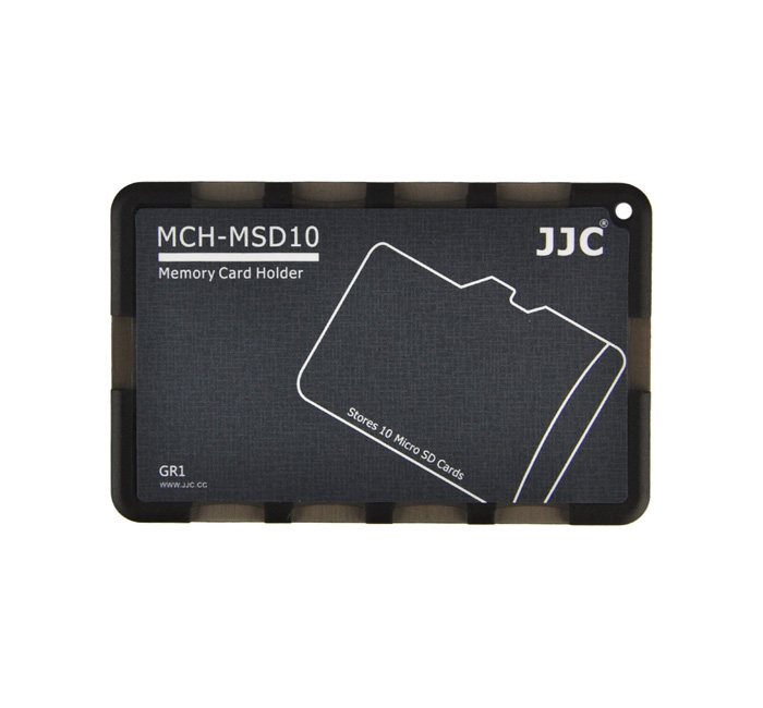 JJC JJC Minnekortholder svart for 10xMSD kreditkortformat