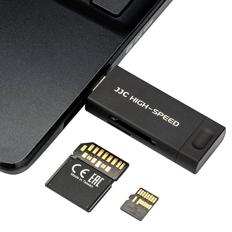 JJC JJC Minnekortleser 3i1 USB 3.1 for SD/SDHC/SDXC minnekort