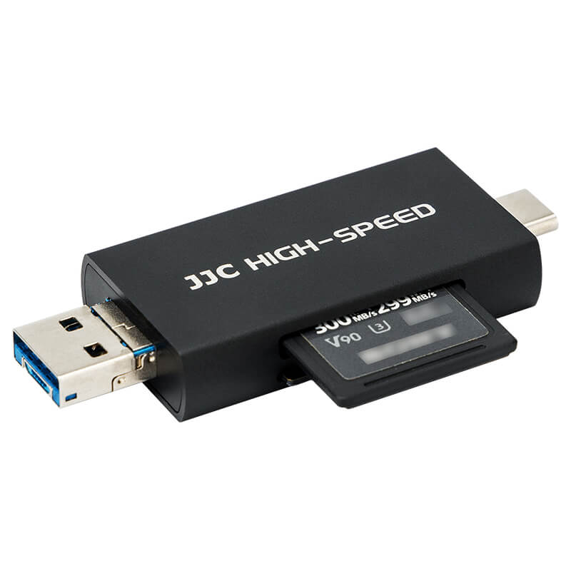 JJC JJC Minnekortleser 3i1 USB 3.1 for SD/SDHC/SDXC minnekort