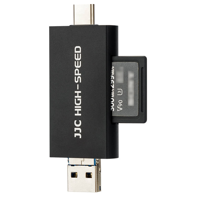 JJC JJC Minnekortleser 3i1 USB 3.1 for SD/SDHC/SDXC minnekort