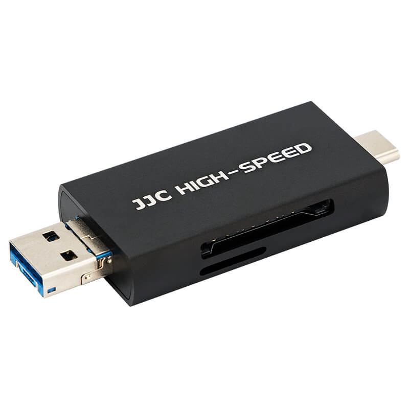 JJC JJC Minnekortleser 3i1 USB 3.1 for SD/SDHC/SDXC minnekort