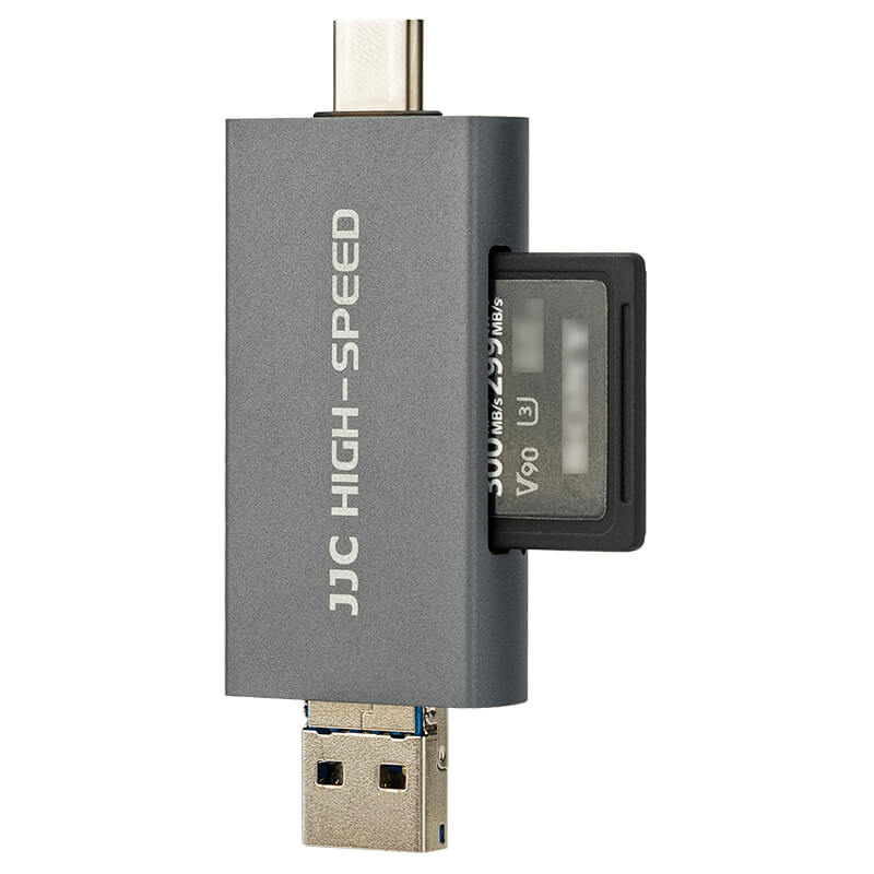 JJC JJC Minnekortleser 3i1 USB 3.1 for SD/SDHC/SDXC minnekort