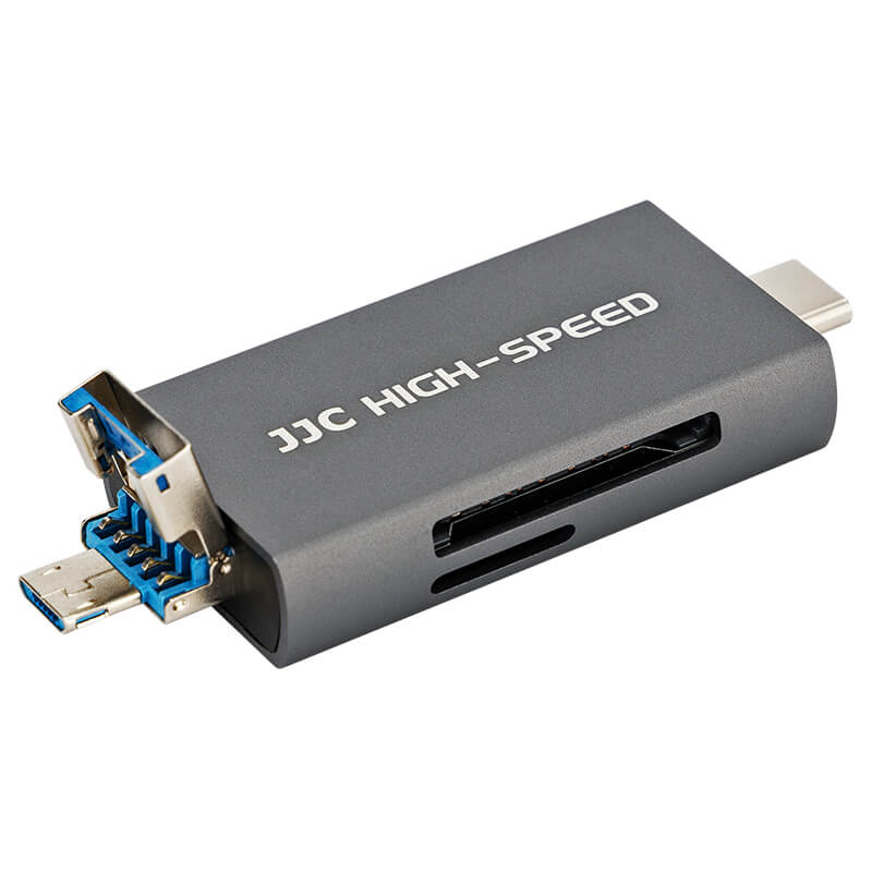 JJC JJC Minnekortleser 3i1 USB 3.1 for SD/SDHC/SDXC minnekort