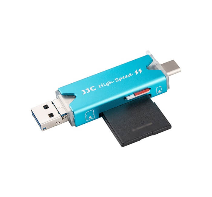 JJC JJC Kortleser USB 3.0 & minnekortsfodral
