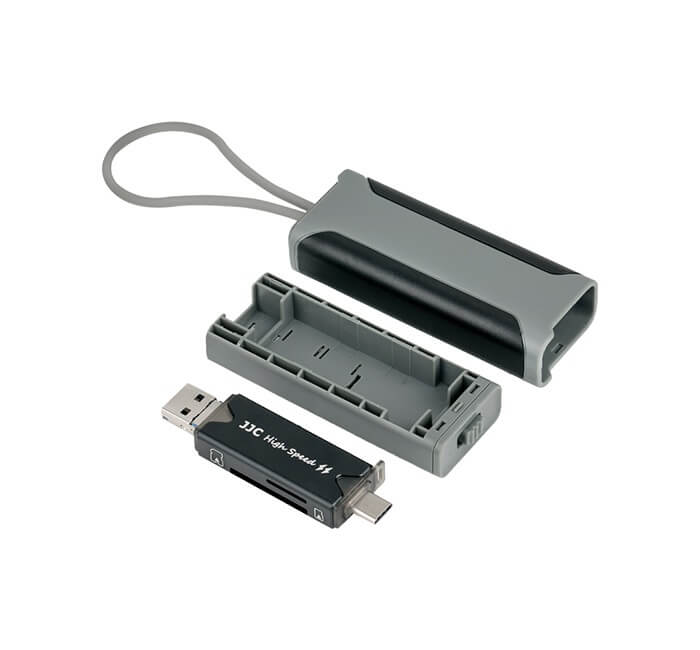 JJC JJC Kortleser USB 3.0 & minnekortsfodral