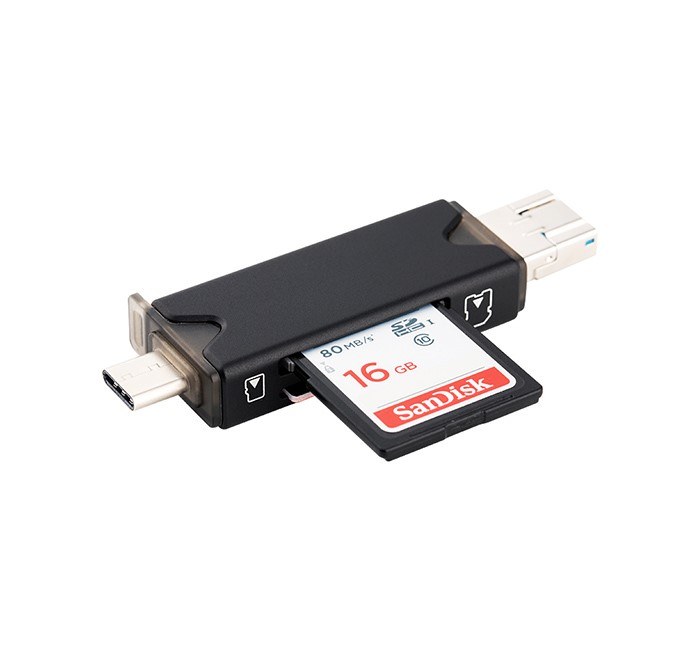 JJC JJC Minnekortleser 3i1 USB 3.0 for SD/TF minnekort