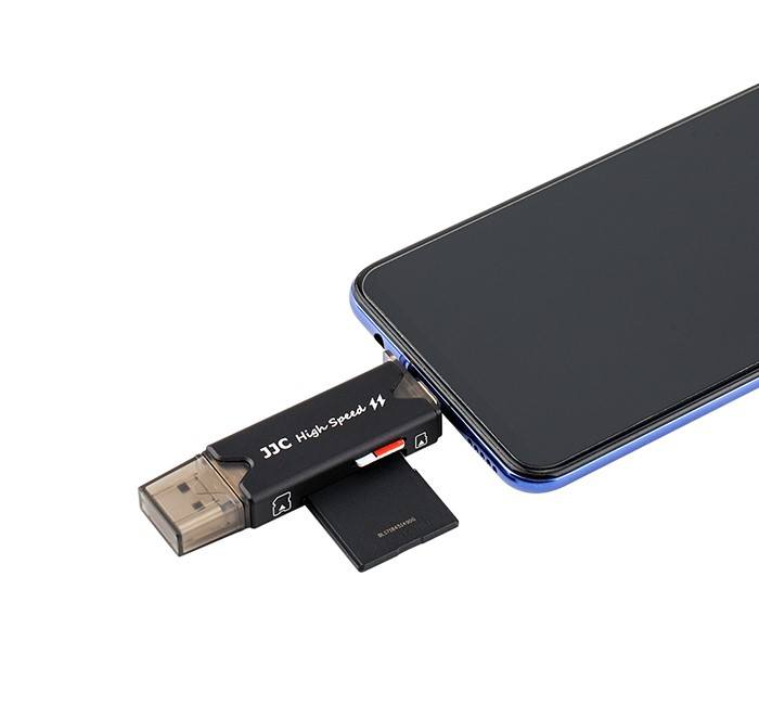 JJC JJC Minnekortleser 3i1 USB 3.0 for SD/TF minnekort