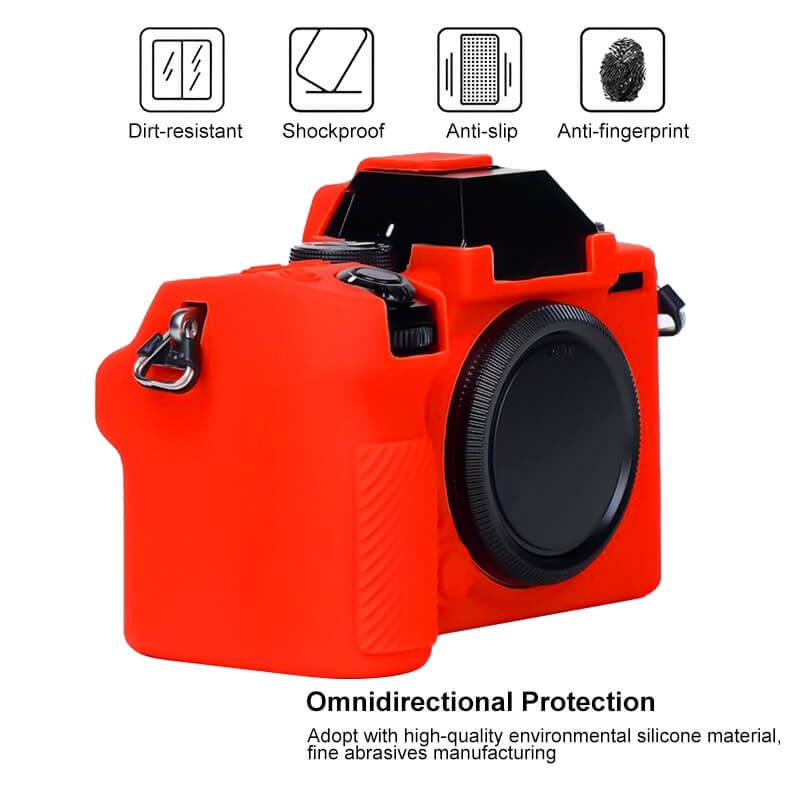 Unbranded Mykt beskyttelsesetuie for Fujifilm X-S10 av silikon