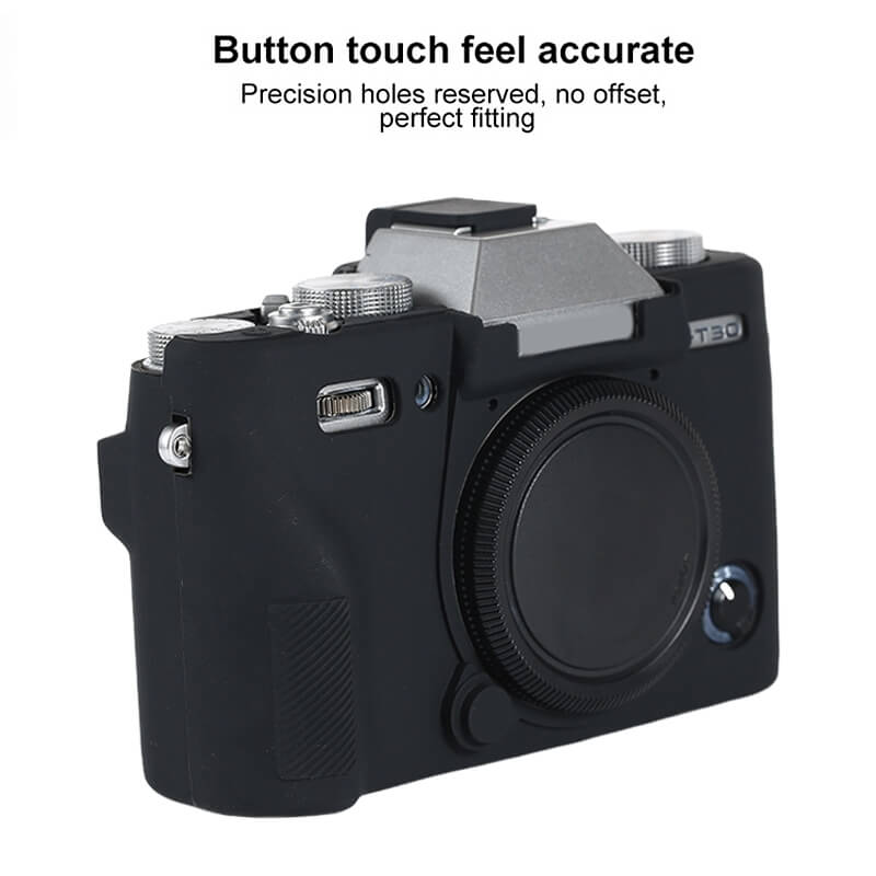 Unbranded Mykt beskyttelsesetuie for Fujifilm X-T30 II av silikon
