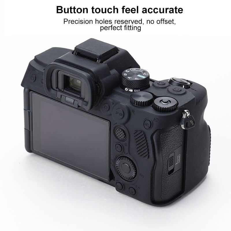 Unbranded Mykt beskyttelsesetuie for Sony A7 IV av silikon