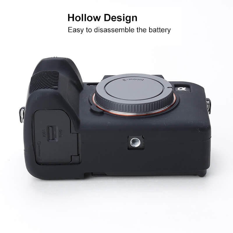 Unbranded Mykt beskyttelsesetuie for Sony A7 IV av silikon