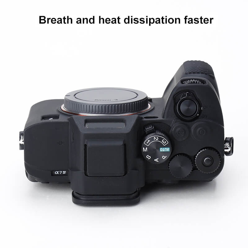 Unbranded Mykt beskyttelsesetuie for Sony A7 IV av silikon