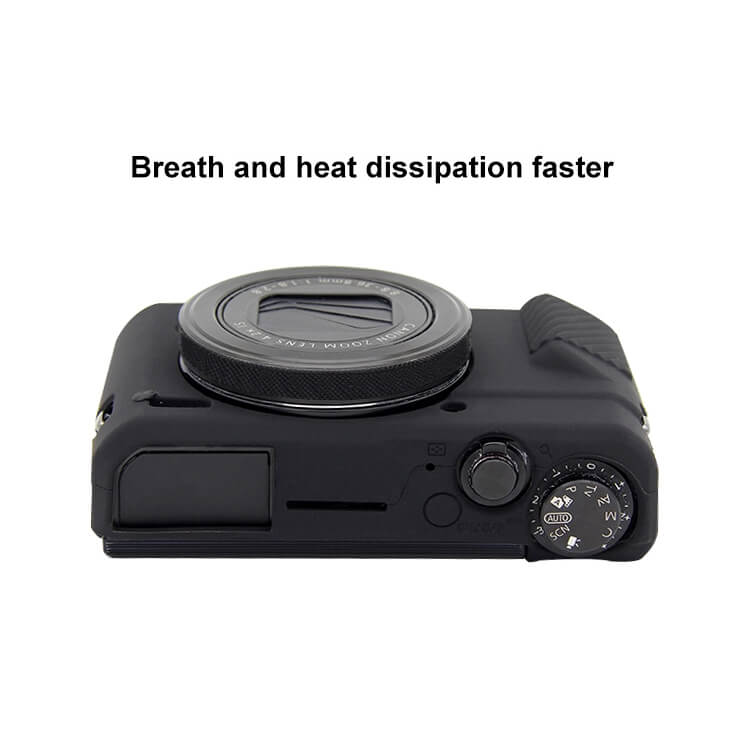 Puluz Puluz Mykt beskyttelsesetuie for Canon EOS G7 X Mark II/III av silikon
