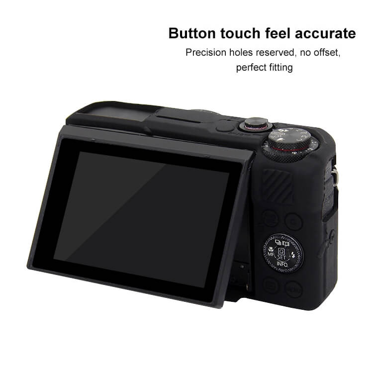 Puluz Puluz Mykt beskyttelsesetuie for Canon EOS G7 X Mark II/III av silikon