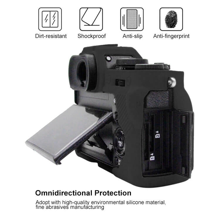 Puluz Puluz Mykt beskyttelsesetuie for Fujifilm X-T3 av silikon