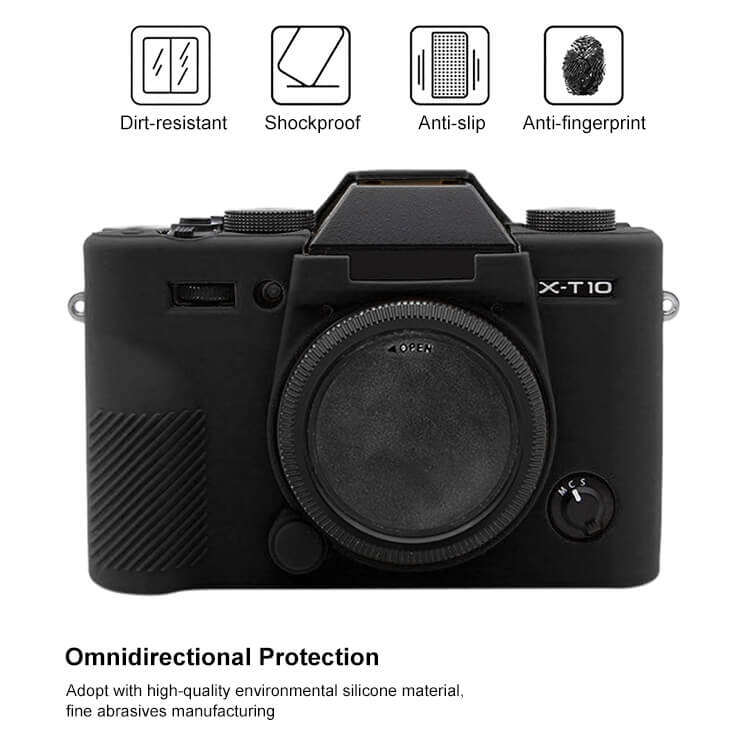 Puluz Puluz Mykt beskyttelsesetuie for Fujifilm X-T10 av silikon