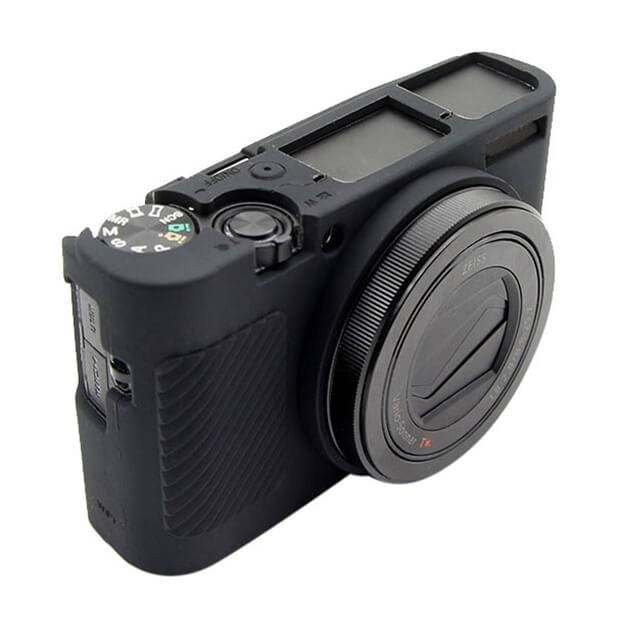 Puluz Puluz Mykt beskyttelsesetuie for Sony RX100 III / IV / V av silikon