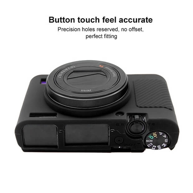 Puluz Puluz Mykt beskyttelsesetuie for Sony RX100 III / IV / V av silikon