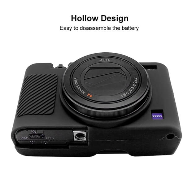 Puluz Puluz Mykt beskyttelsesetuie for Sony RX100 III / IV / V av silikon