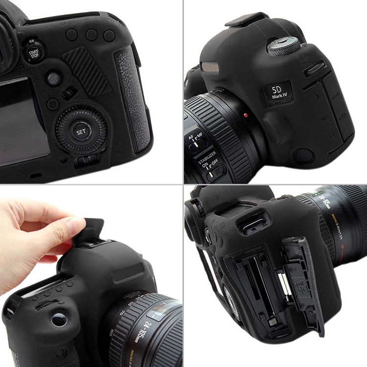 Puluz Puluz Siliconeetui for Canon EOS 5D Mark IV