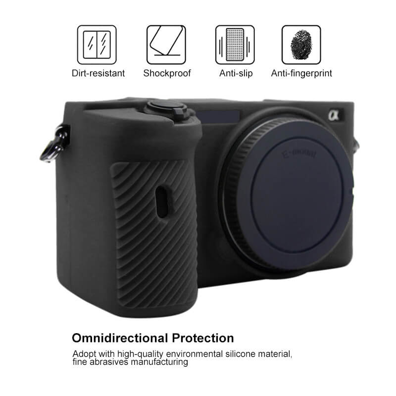 Puluz Puluz Siliconeetui for Sony A6600 ILCE-6600