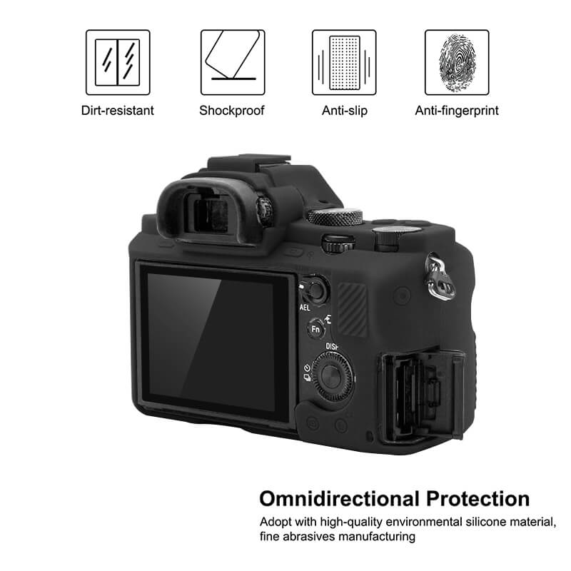 Puluz Puluz Siliconeetui for Sony A7S II, A7 RII, A7 II