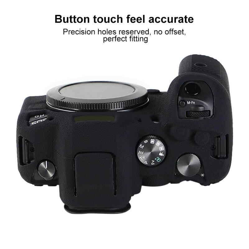 Unbranded Siliconeetui for Canon EOS R6 Mark II