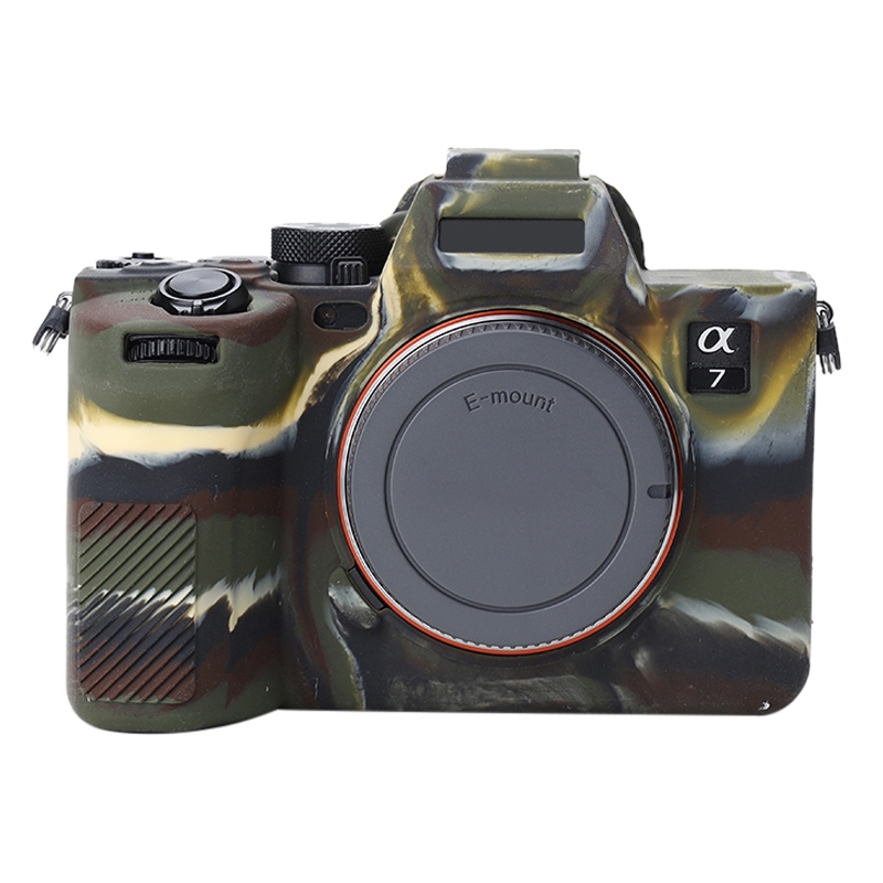 Unbranded Siliconeetui for Sony A7 IV Kamouflage