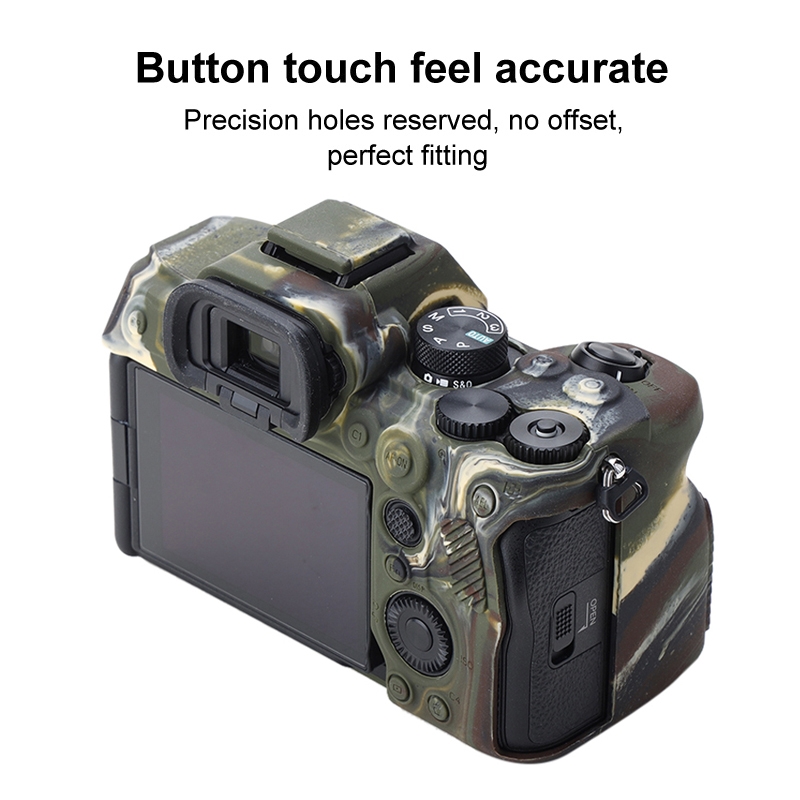 Unbranded Siliconeetui for Sony A7 IV Kamouflage