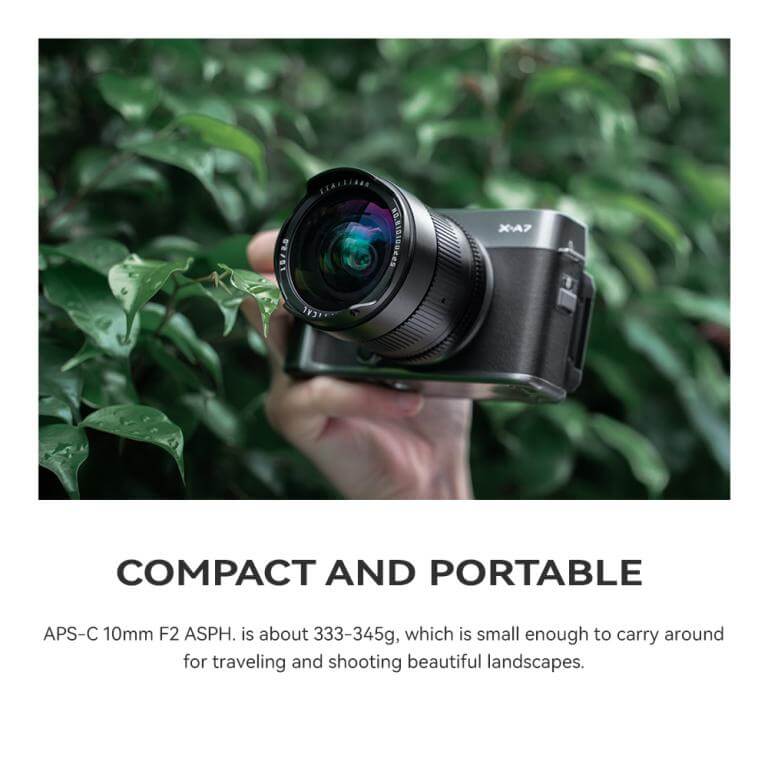 TTArtisan TTArtisan 10mm f/2 objektiv APS-C ASPH for Canon RF
