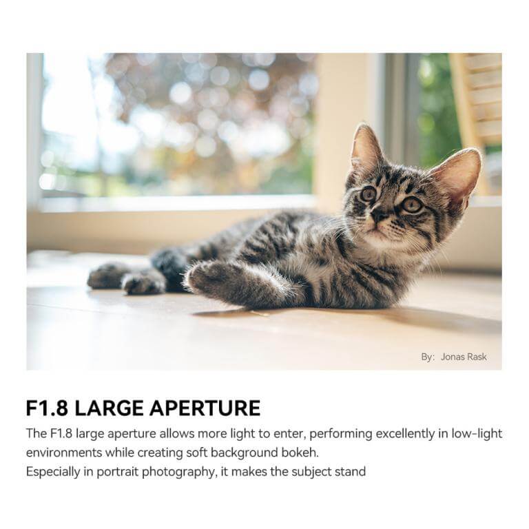 TTArtisan TTArtisan AF 35mm f/1.8 II objektiv APS-C for Fujifilm X APS-C