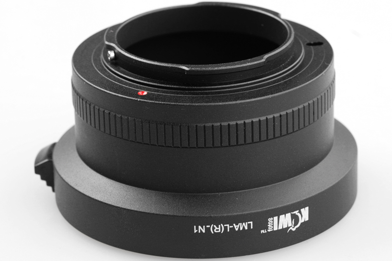 Kiwifotos Kiwifotos Objektivadapter till Leica (R) for Nikon 1 kamerahus