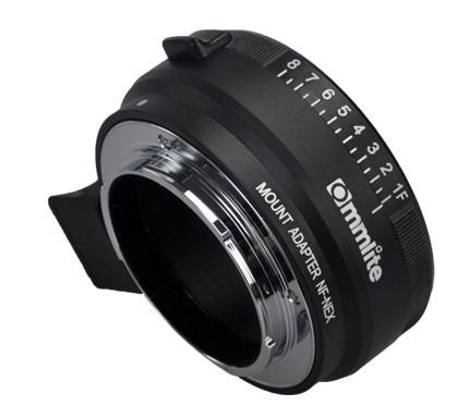 Commlite Commlite Objektivadapter till Nikon F Objektiv for Sony E Kamerahus