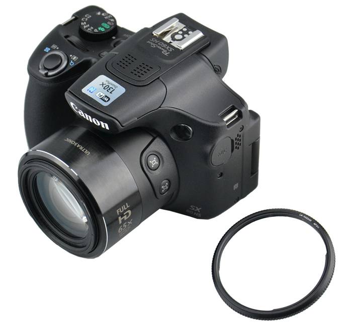 Kiwifotos Kiwifotos Filteradapter 58mm for Canon Powershot SX