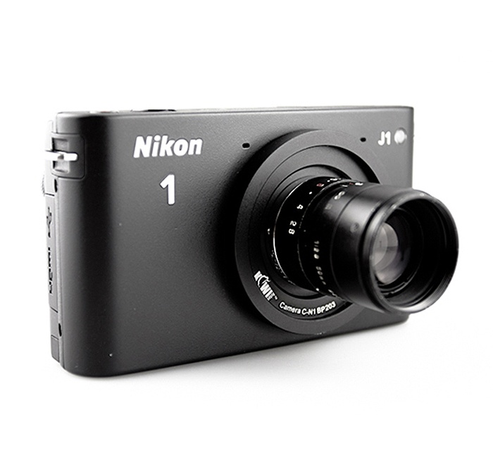 Kiwifotos Kiwifotos Objektivadapter till C-Fäste for Nikon 1 kamerahus