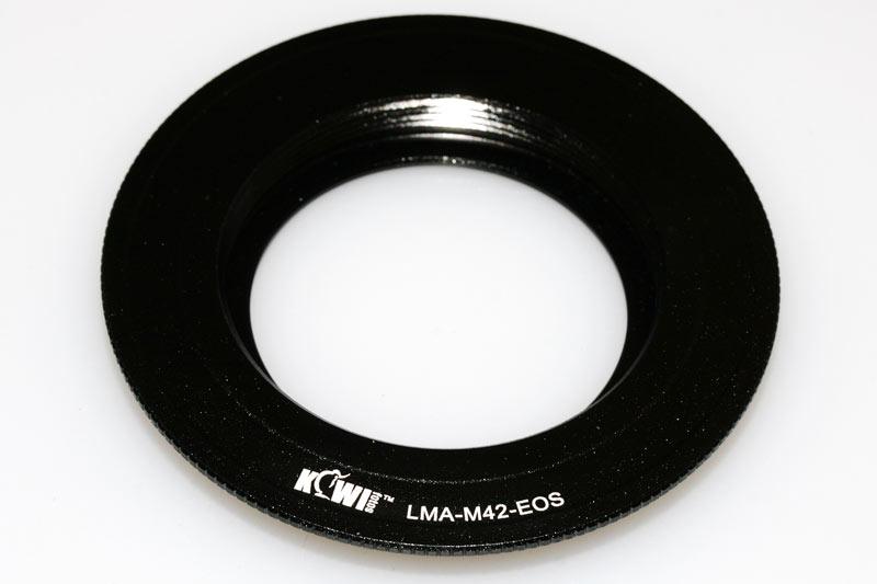 Kiwifotos Kiwifotos Objektivadapter till M42 för Canon EOS kamerahus