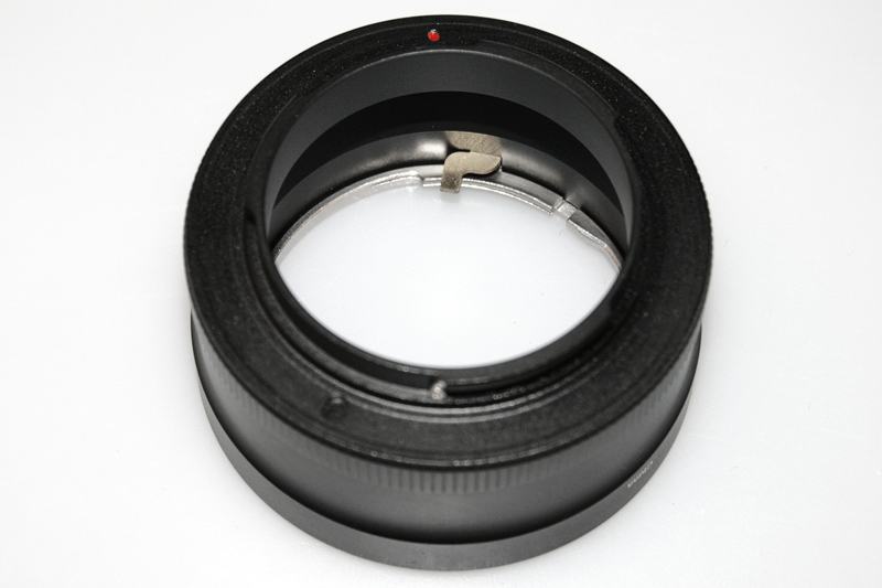 Kiwifotos Kiwifotos Objektivadapter till Olympus OM for Sony E kamerahus
