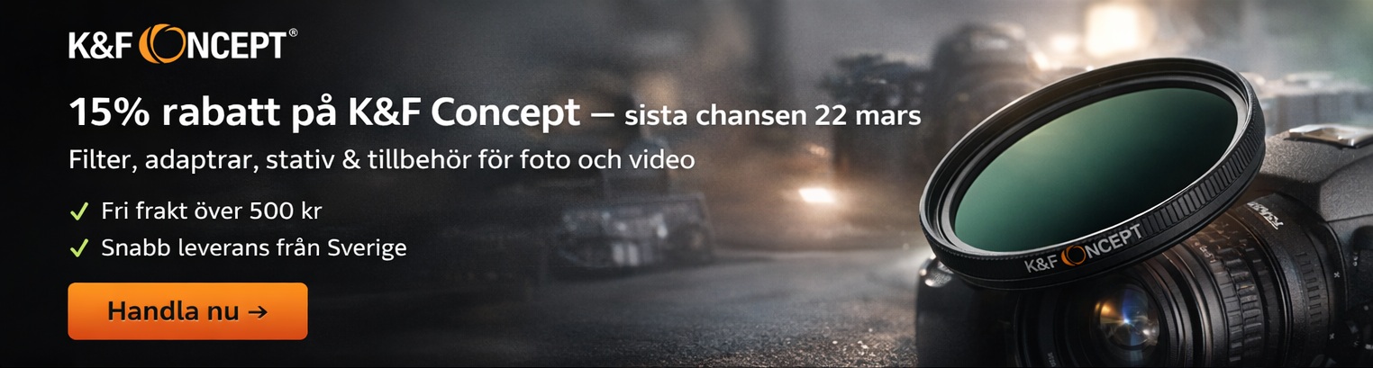 15% rabatt p&aring; K&F Concept