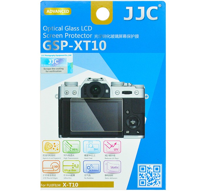 JJC JJC Skjermbeskytter for Fujifilm X-T10/X-T20/X-T30/X-E3/X-T100 optisk glass 9H