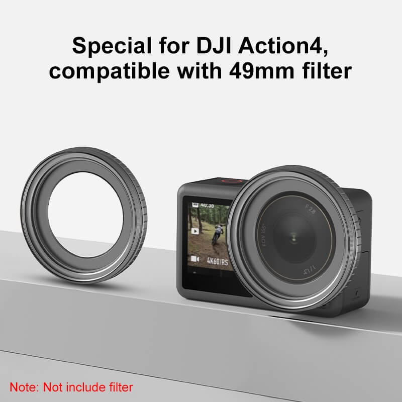 Puluz Puluz 49mm Filterhållare for DJI Osmo Action 4