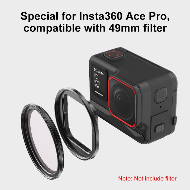 Puluz Puluz 49mm Filterhållare for Insta360 Ace Pro