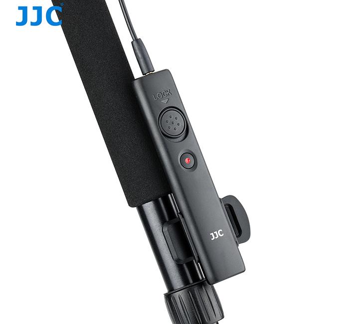 JJC JCC fjernkontroll for Panasonic erstatter DMW-RS2 med klämmfeste