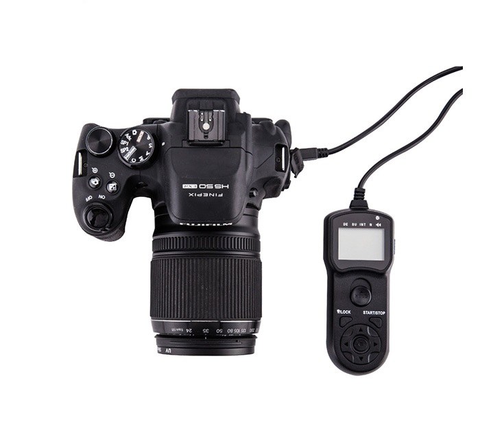 JJC JJC TM-O Multifunktionell timer-fjernkontroll for Fujifilm