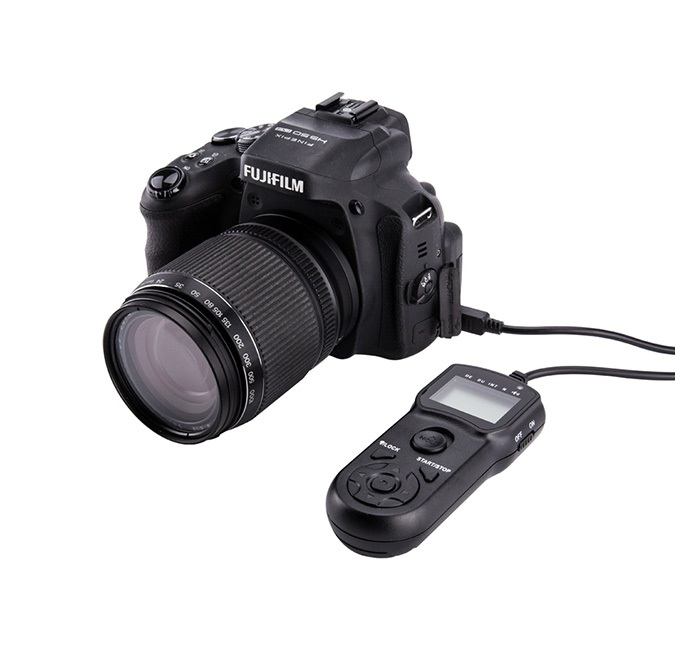 JJC JJC TM-O Multifunktionell timer-fjernkontroll for Fujifilm