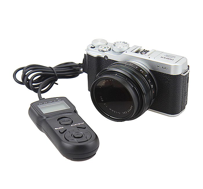 JJC JJC TM-R Multifunktionell timer-fjernkontroll for Fujifilm