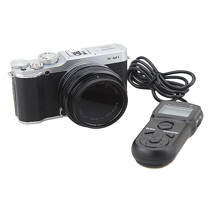 JJC JJC TM-R Multifunktionell timer-fjernkontroll for Fujifilm