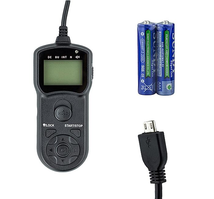 JJC JJC TM-N Multifunktionell timer-fjernkontroll for Samsung