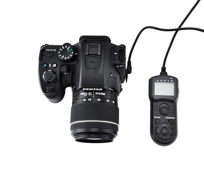 JJC JJC TM-PK1 Multifunktionell timer-fjernkontroll for Pentax & Fujifilm CS-310