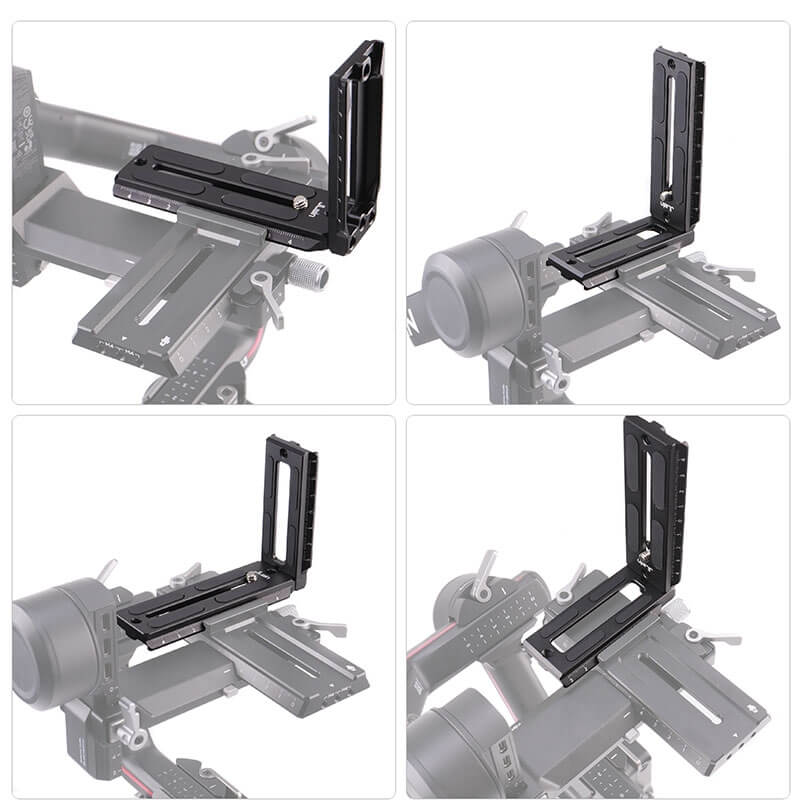 Unbranded L-bracket universal modell for spegellös systemkamera & dji ronin gimbal