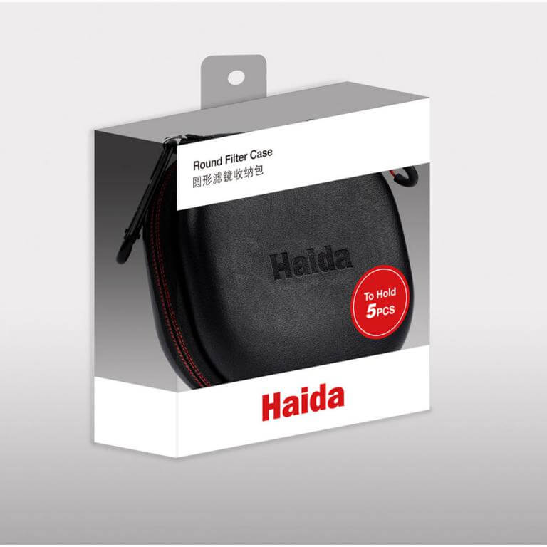 Haida Haida filterveske för säker oppbevaring av 5st kamerafilter med maxstorlek 82mm